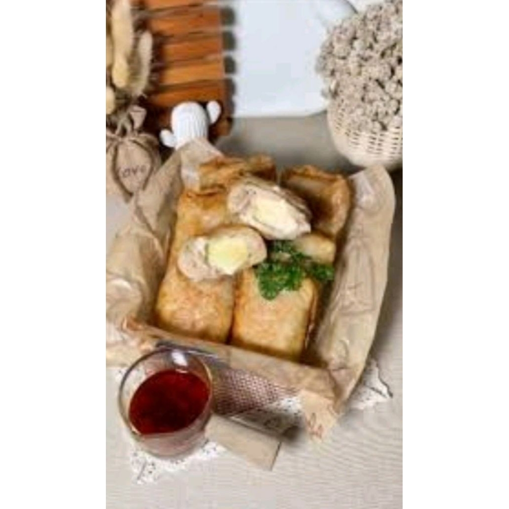 

Dimsum Goreng isi keju lumer virall