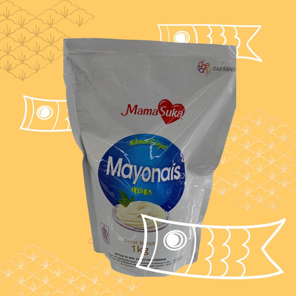 

MamaSuka Mayonais 1 kg Halal