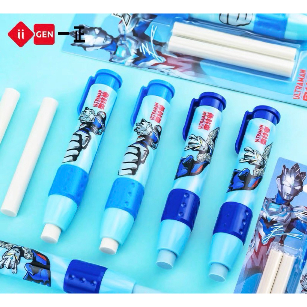 

iiGEN Penghapus Anak model Penghapus Mekanik motif Ultraman Ori Lisensi Tsuburaya