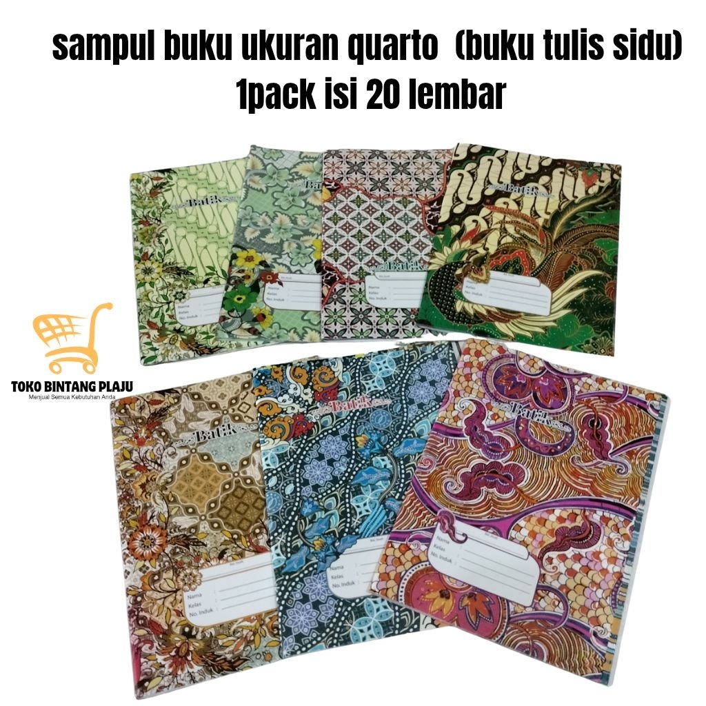 

SAMPUL BATIK UKURAN QUARTO 1PACK 20LEMBAR