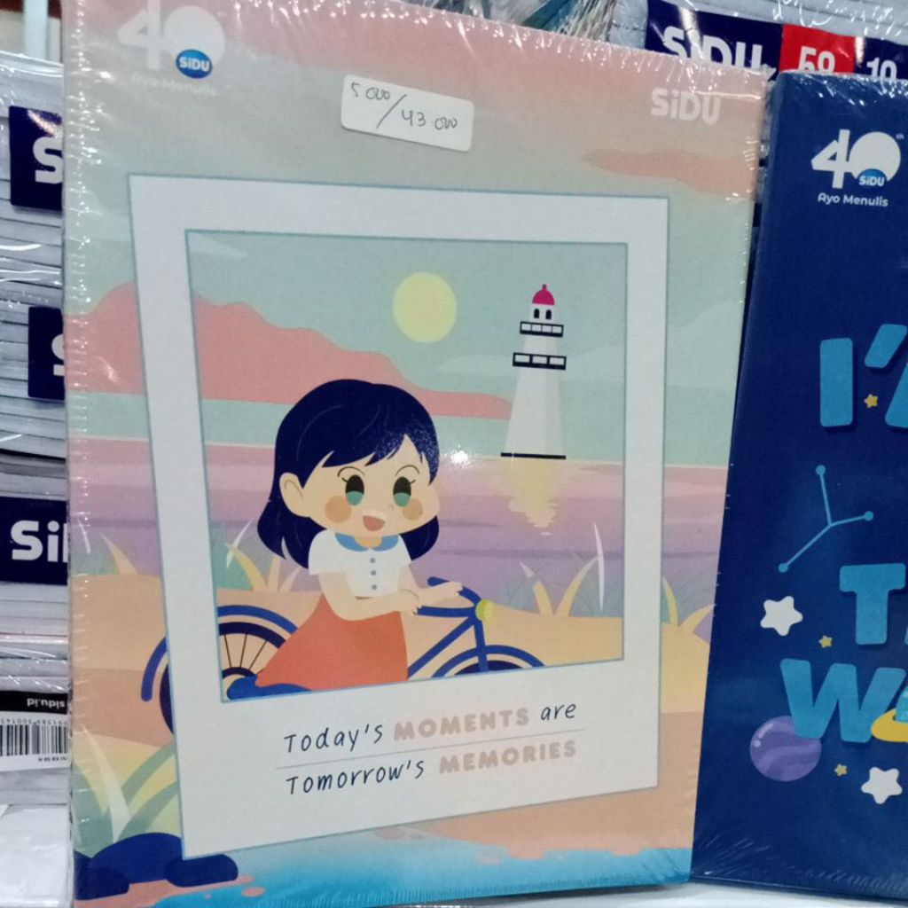 

Buku Tulis Sidu 58 / Motif Lucu / Pak / Isi 10