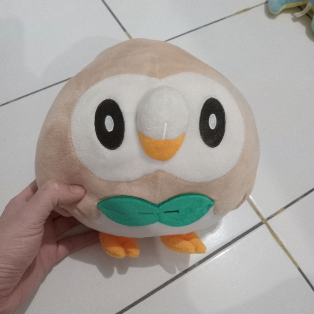 boneka pokemon plush 3rd round rowlet