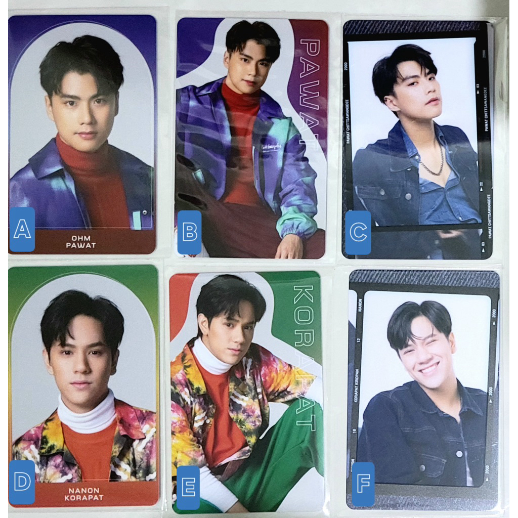 [TAKE ALL] OHM | NANON (6PCS) | SUPER COLOR SERIES | STUNNING SERIES EXCLUSIVE PHOTOCARD