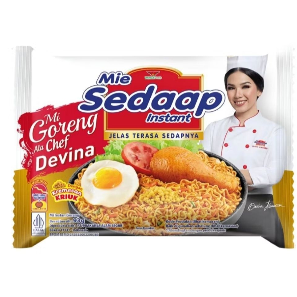 

Sedaap Mi Instan Goreng Ala Chef Devina 93 g