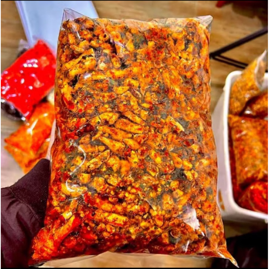 

Basreng Pedas Daun Jeruk 1kg Renyah Gurih