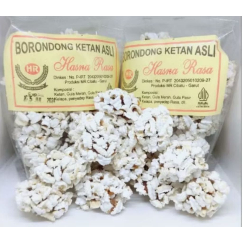 

Borondong ketan kekinian 250g cemilan khas Garut yang enak manis legit fresh