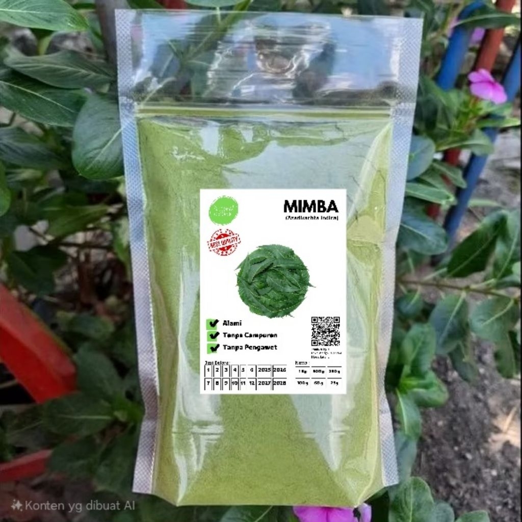 

Bubuk Serbuk Daun Mimba 50 Gram