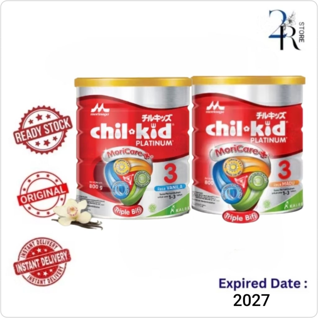 

CHILKID PLATINUM 3+ (1-3 tahun) VANILLA / MADU 800 G