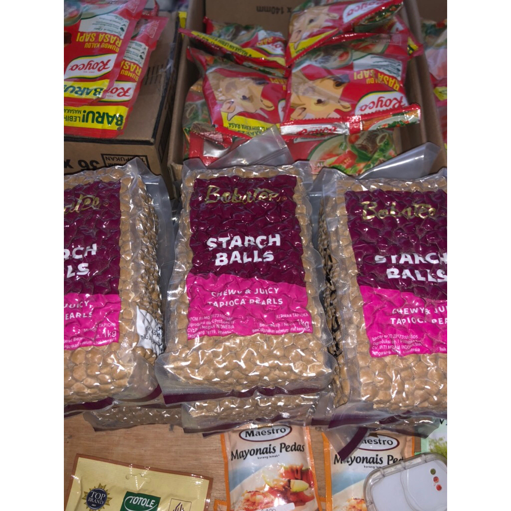 

boba bubble tea pearls 1kg murah