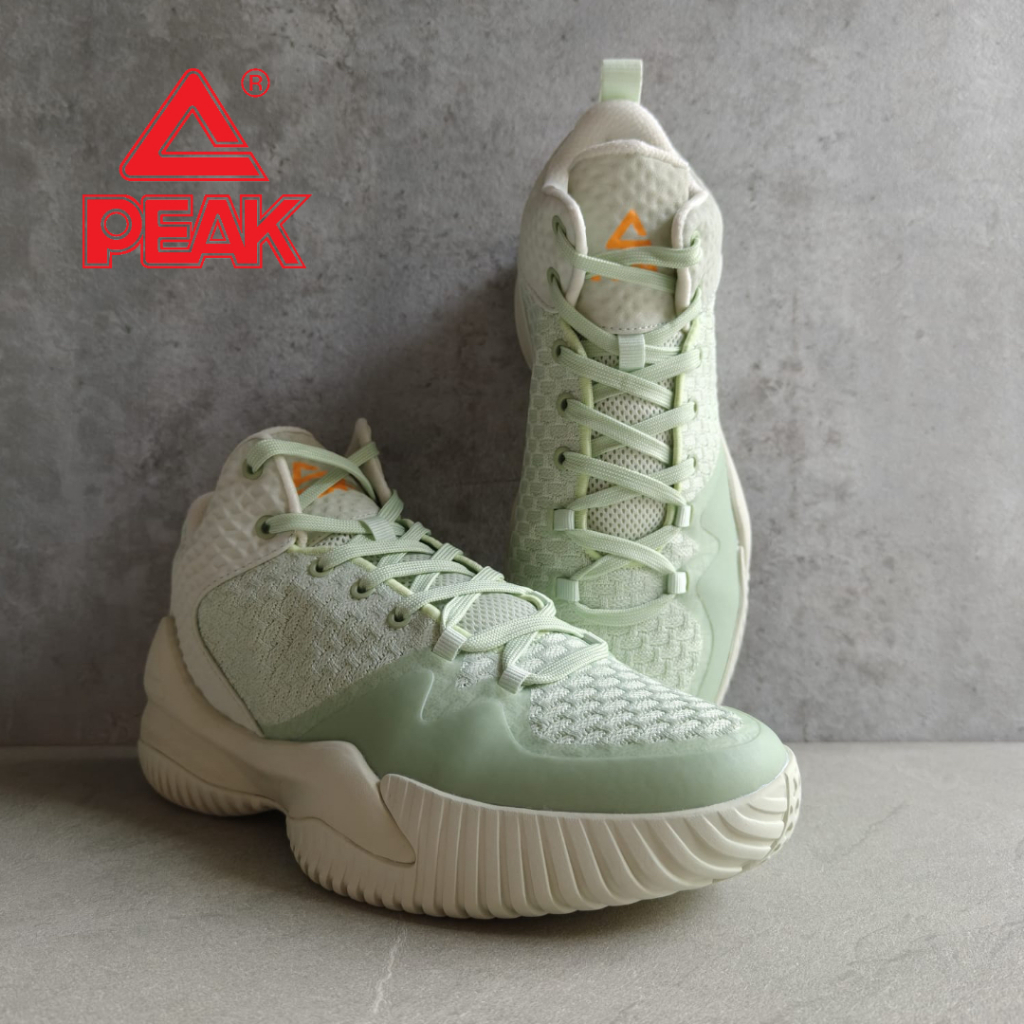 Sepatu Basket PEAK Streetball Master Sage Green