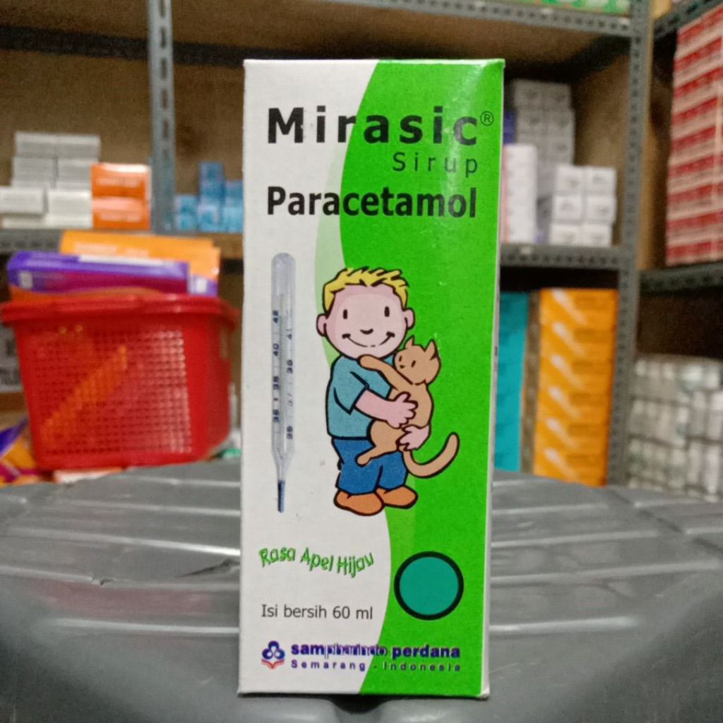 

Mirasic sirup 60ml 1 botol Paracetamol