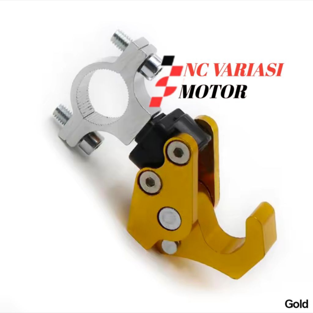 Gantungan barang motor matic full cnc lipat motor Nmax Scoopy Mio Beat