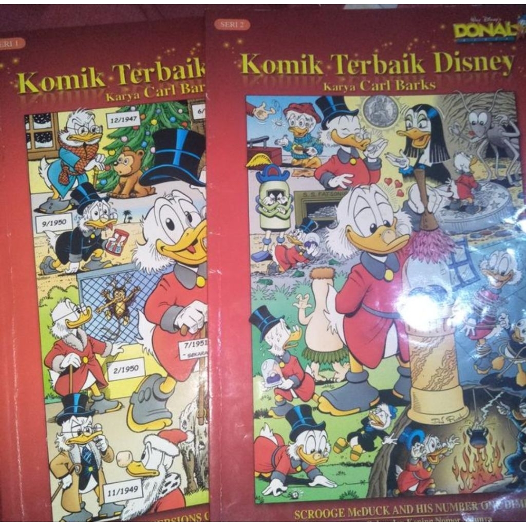 Komik Terbaik Disney karya Carl Barks vol 1 2 kolpri