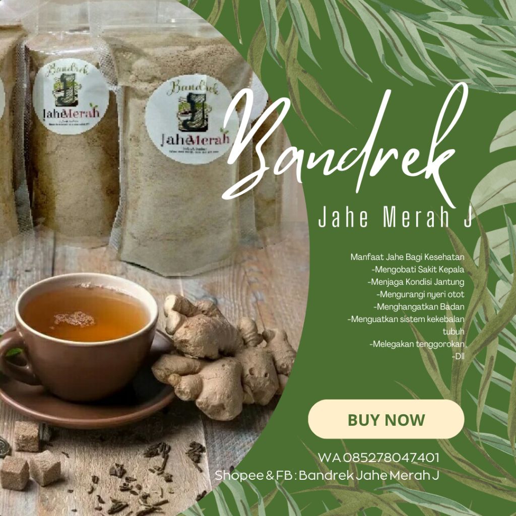 

Bandrek Jahe Merah J