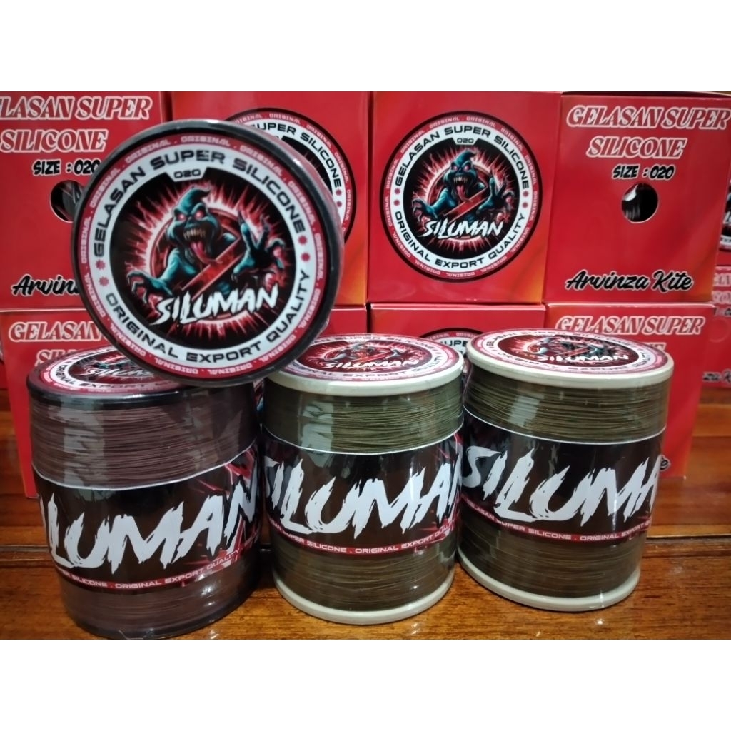 GELASAN SENAR  SILUMAN 020 2000 YARD SUPER TAJAM