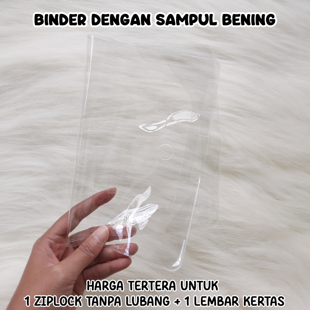 

SAMPUL BINDER BENING A6