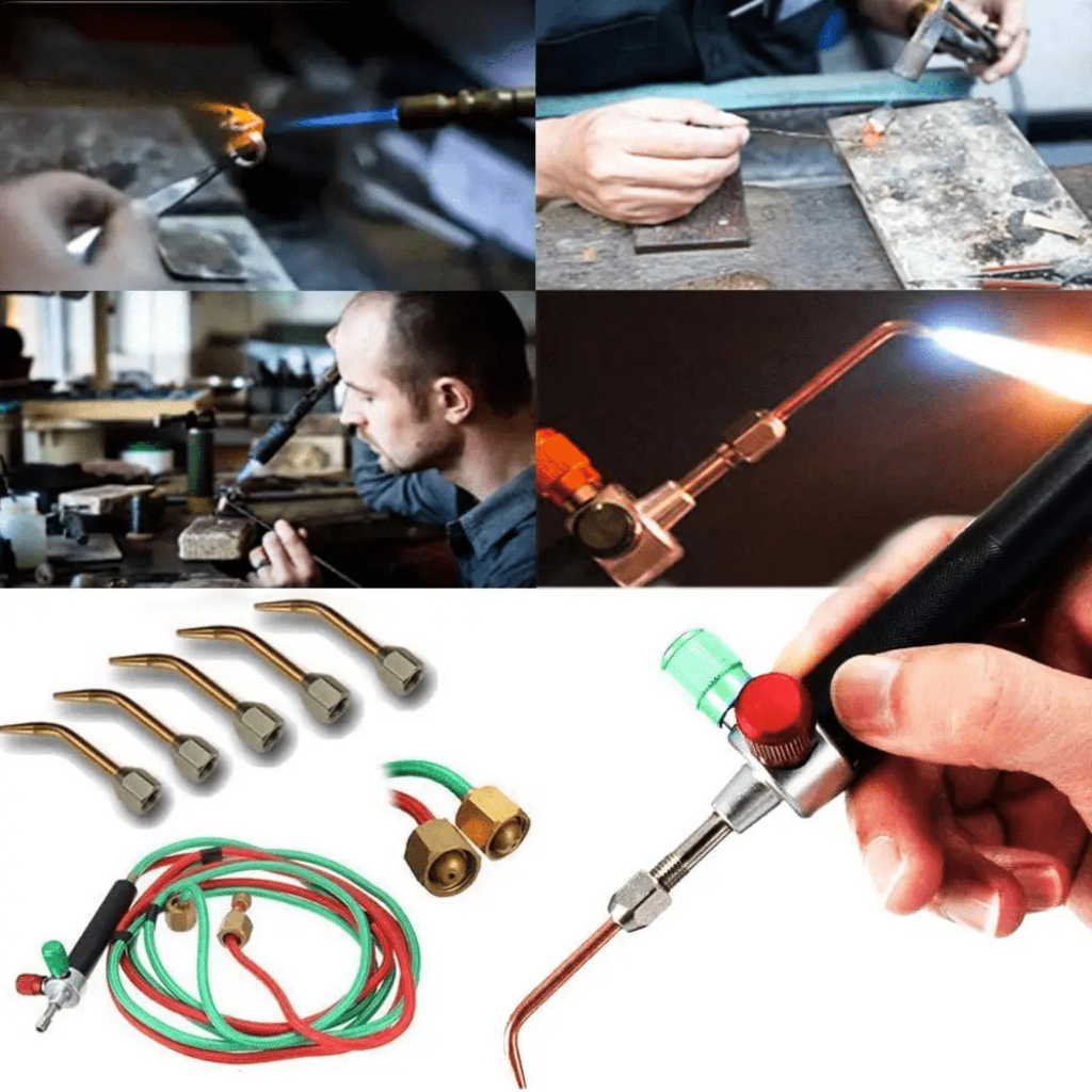 Alat Blender Las Welding Torch Acetyline Blender Las Pistol Asetilen Oksigen Gas Las
