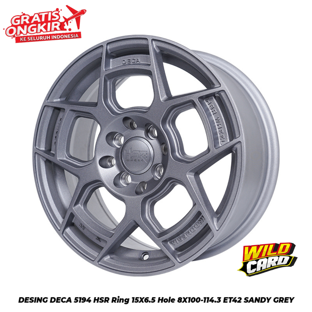 Velg Mobil Kijang LGX Mobilio Avanza HSR DESING DECA R15