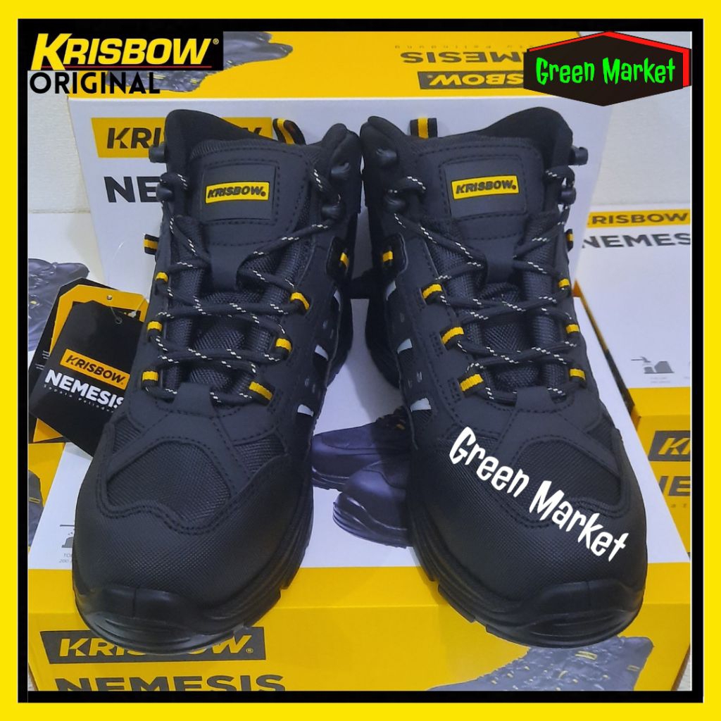 PROMO TERBARU Sepatu Safety Krisbow NEMESIS Safety Shoes Krisbow NEMESIS