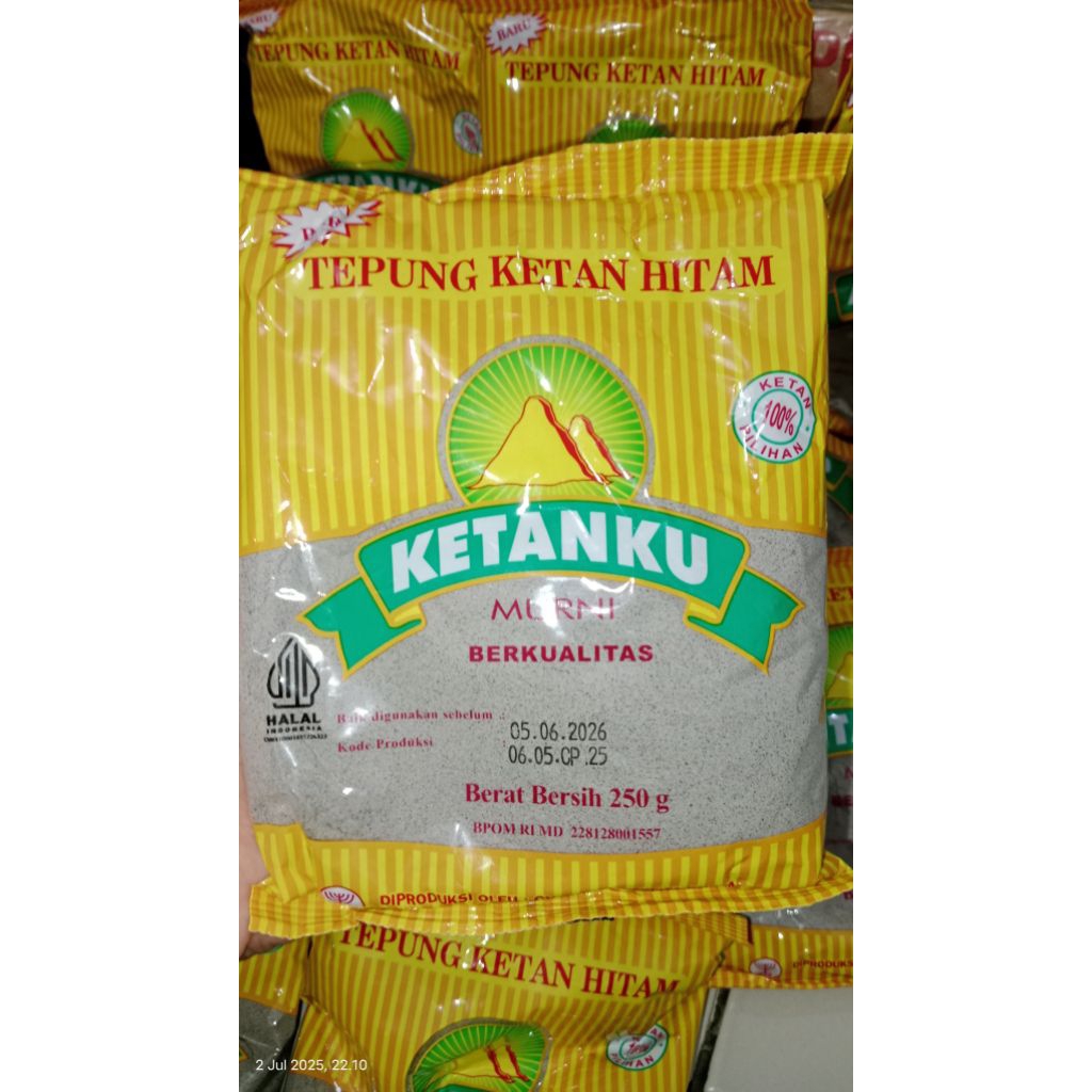 

Tepung Ketan Hitam Ketanku 250g