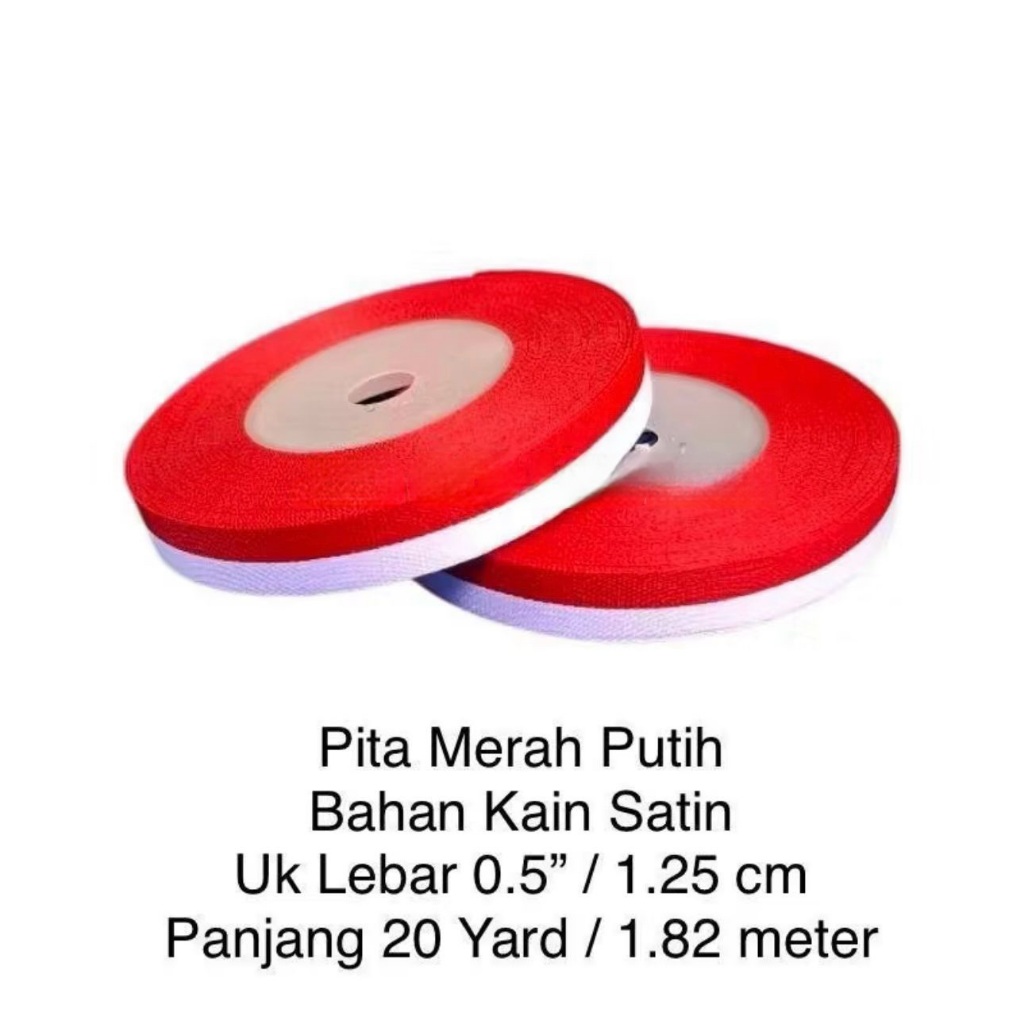 

PROMO Pita roll bendera kain merah putih kemerdekaan indonesia 17 agustus