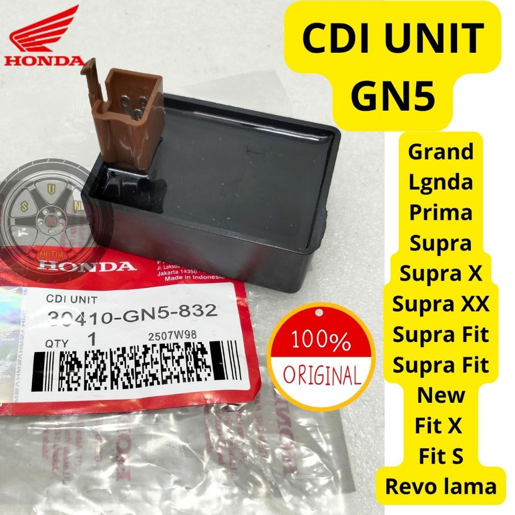 CDI GN5 HONDA GRAND , LEGENDA , SUPRA , SUPRA X , SUPRA FIT OLD , SUPRA FIT NEW , REVO LAMA KUALITAS