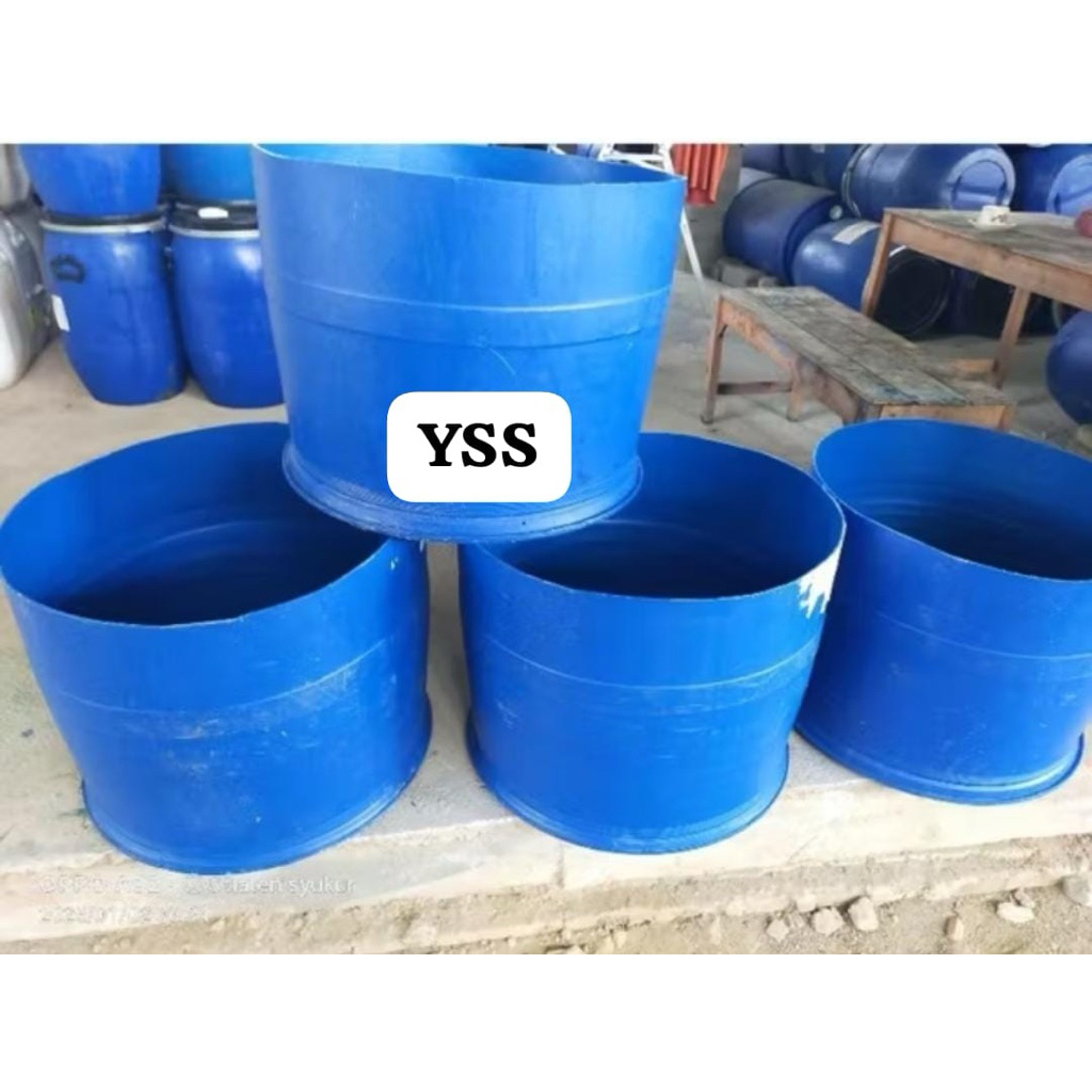 drum plastik 100 liter bersih