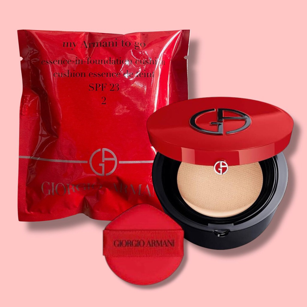Giorgio Armani Mini Cushion Foundation SPF23 Shade 2(Natural) 1.7gr-Travel Size Cushion