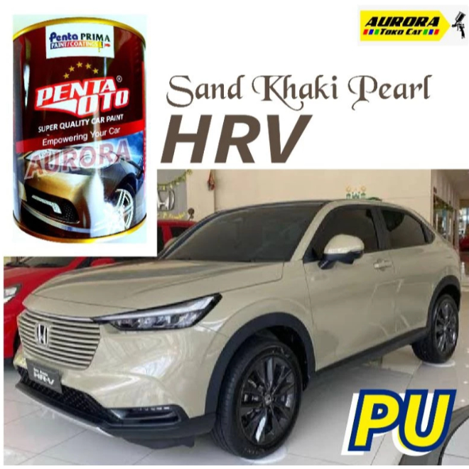 Cat PU Sand Khaki Pearl Honda HRV 200ml-1Kilo