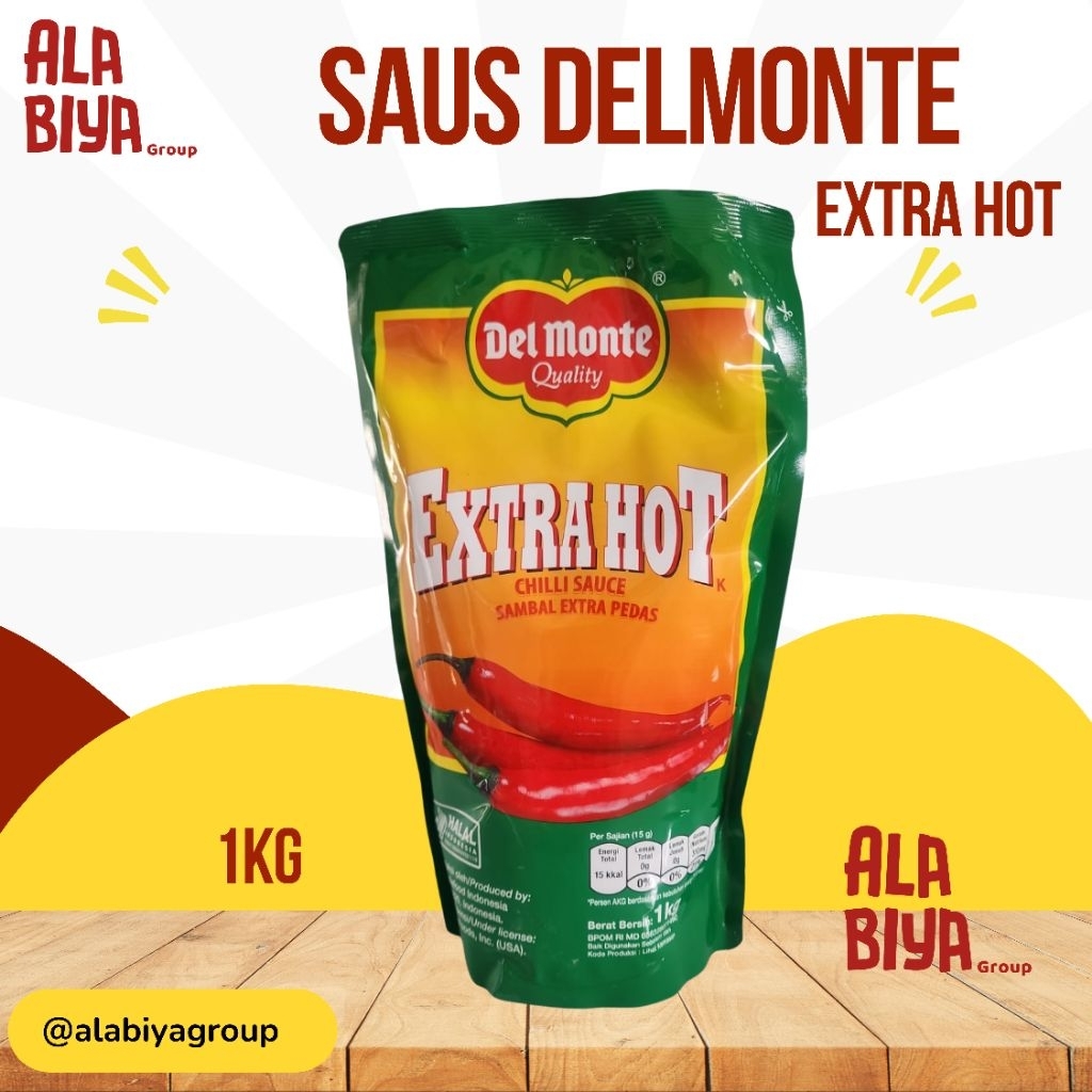 

SAUCE DELMONTE 1 KG TOMAT / EXTRA HOT