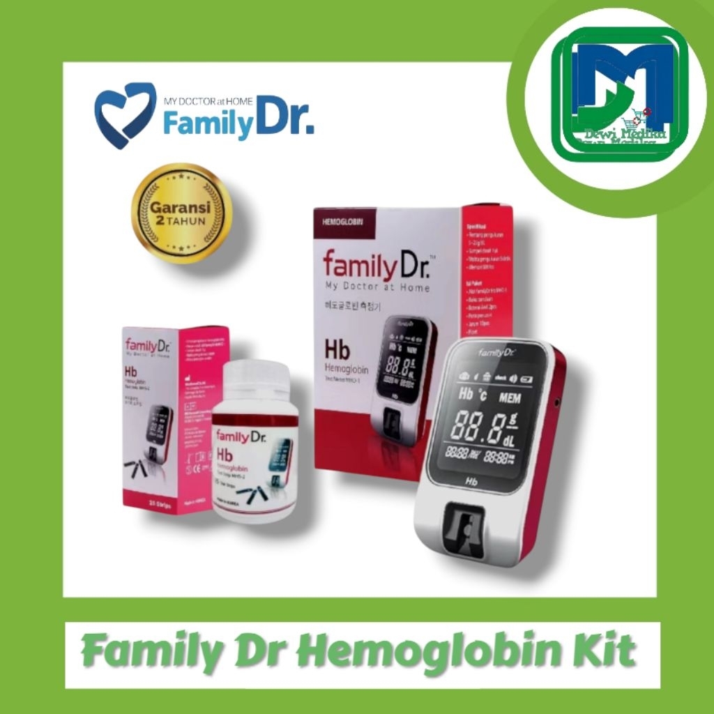 Alat Cek Hemoglobin Family Dr  Family Dr Hemoglobin  Family Dr HB