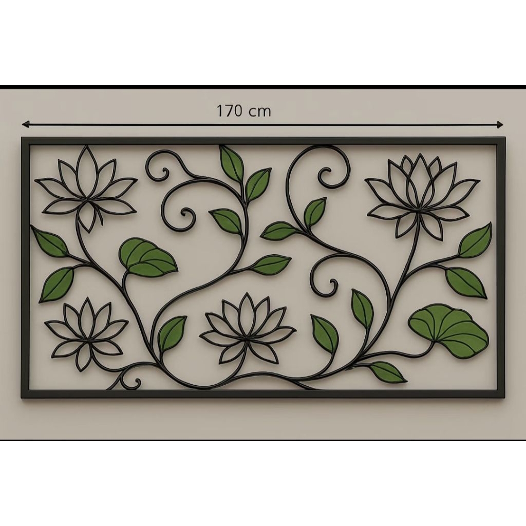 tralis besi,ornamen hiasan dinding