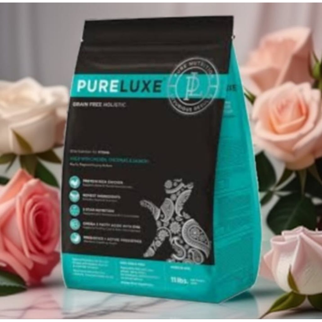 Pureluxe Holistic Grain Free Kitten/makanan kucing
