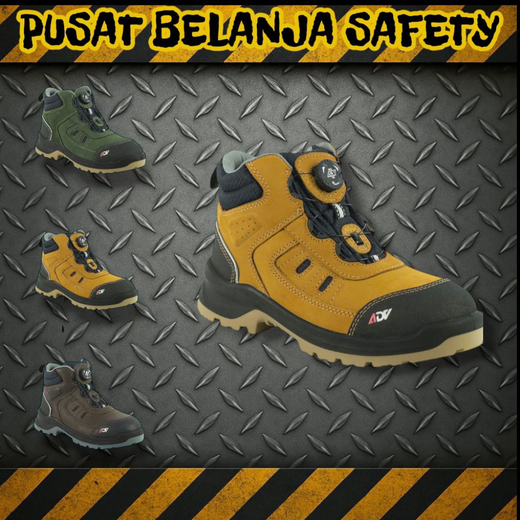sepatu safety cheetah jubatus forest/sepatu safety chetah ADV