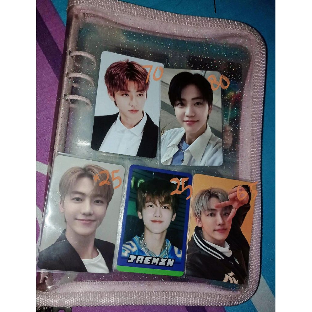 pc photocard jaemin sg20 concept minibag sanrio selca glimo tc ice candy smini nct dream