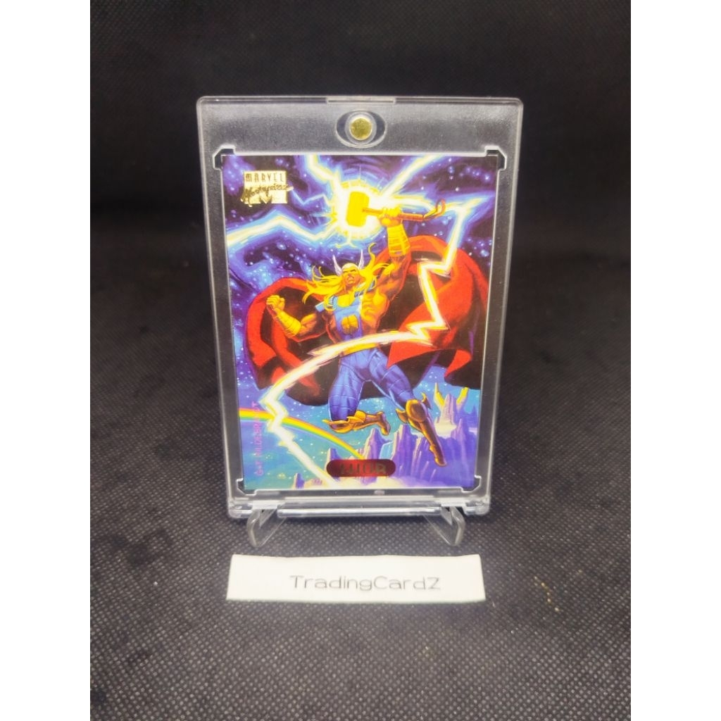 Trading Card 1994 Fleer Marvel Masterpieces Thor #124 (dpt top loader)