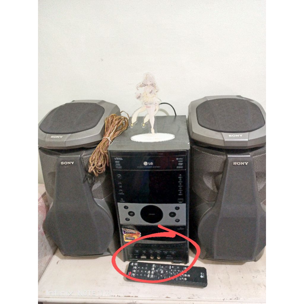 Speaker second LG & Sony