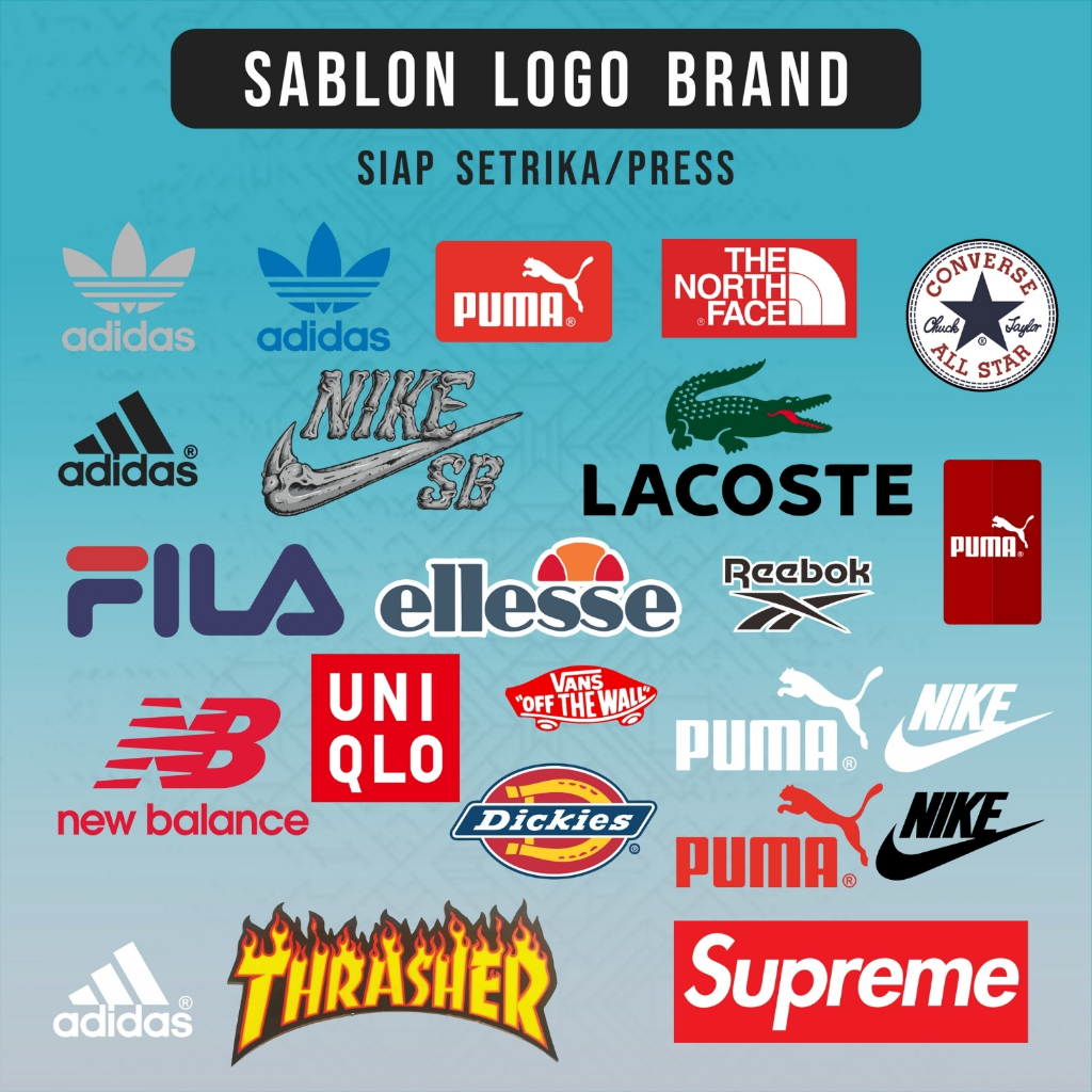 

Sticker Label Nama Kain Baju Bijian Kaos Sablon Setrika DTF Sticker Iron Custom Tulisan Contour Logo