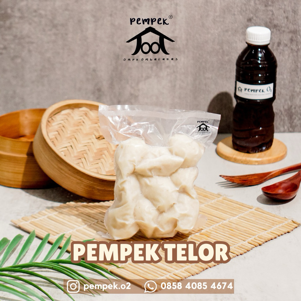 

Pempek Telor Frozen 10 pcs + Cuko 100ml, Khas Palembang, Vacuum Frozen