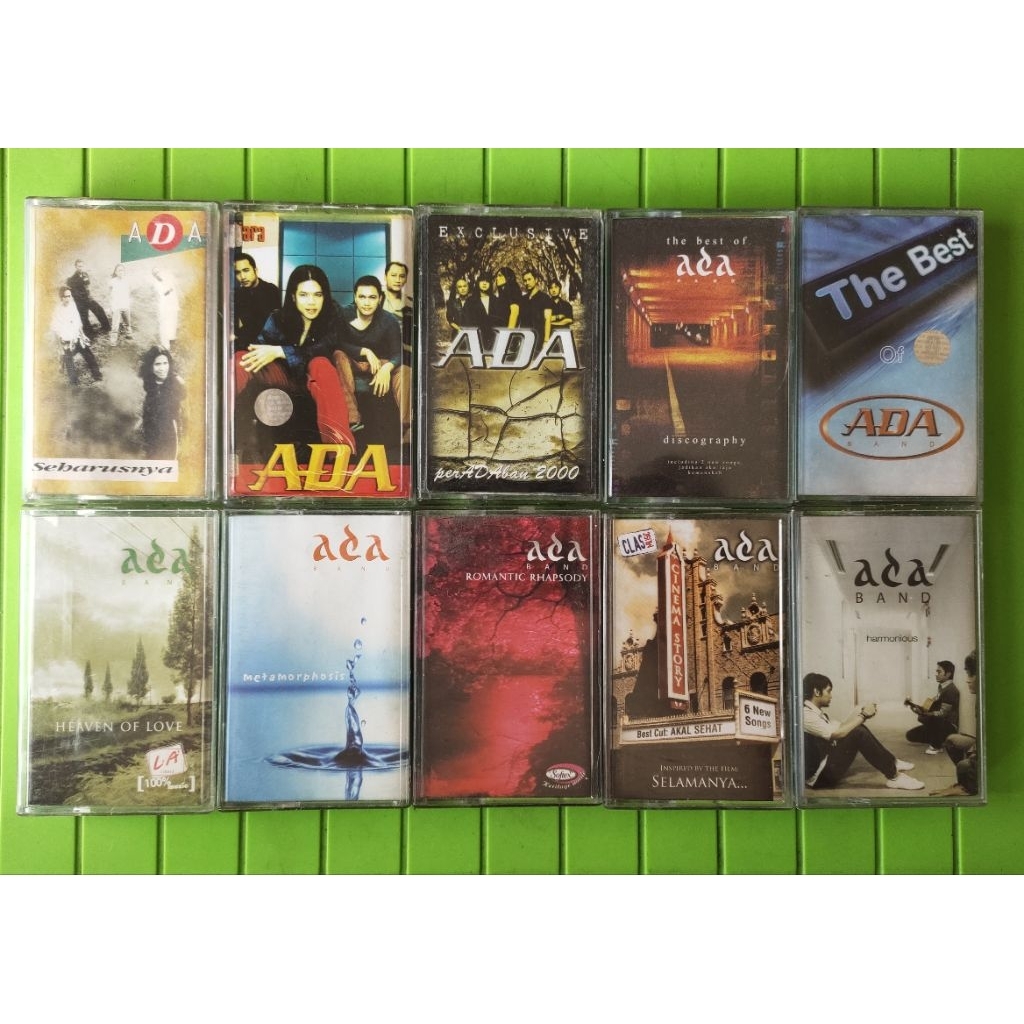 Kaset pita Ada Band sepaket 10 album