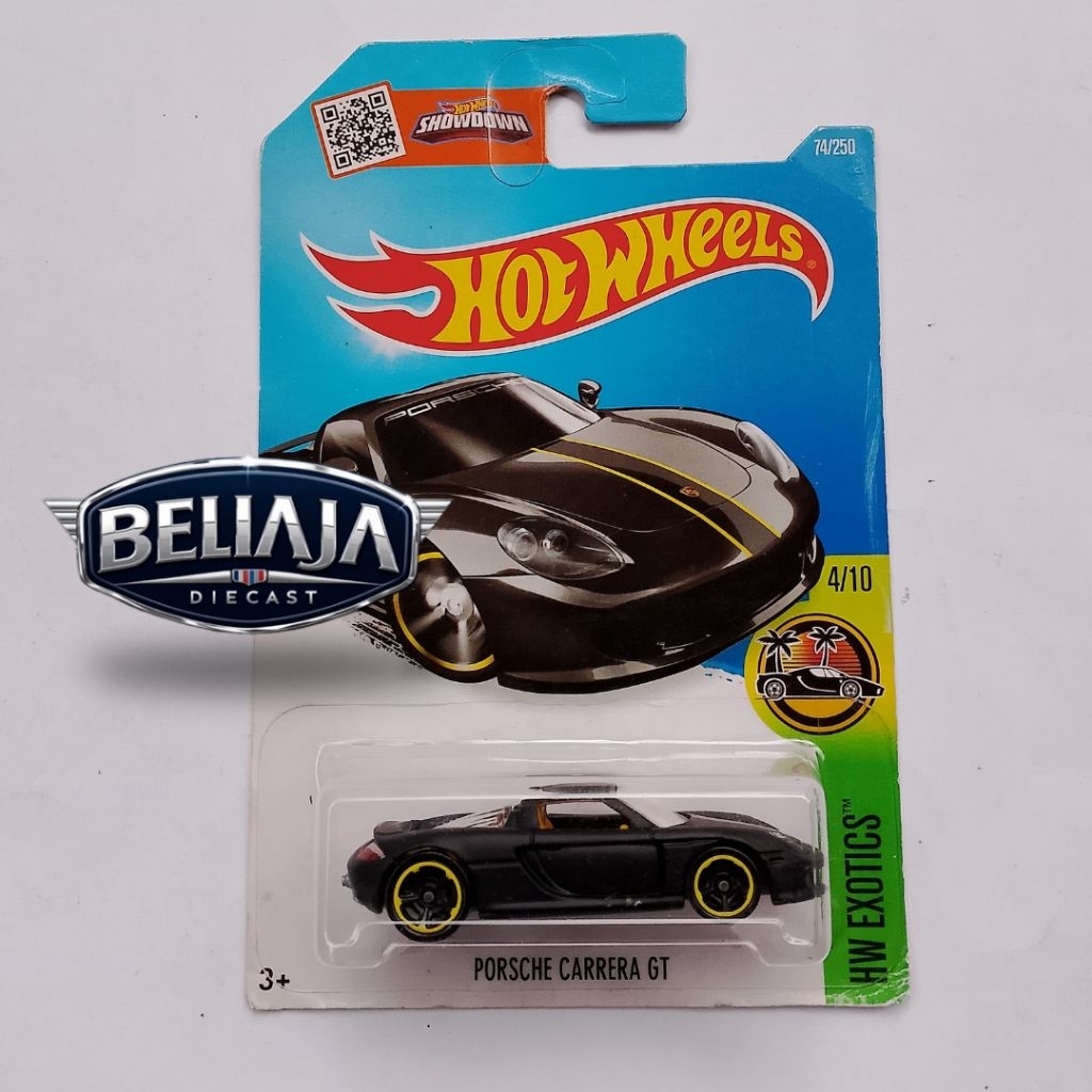 HOT WHEELS PORSCHE CARRERA GT BLACK