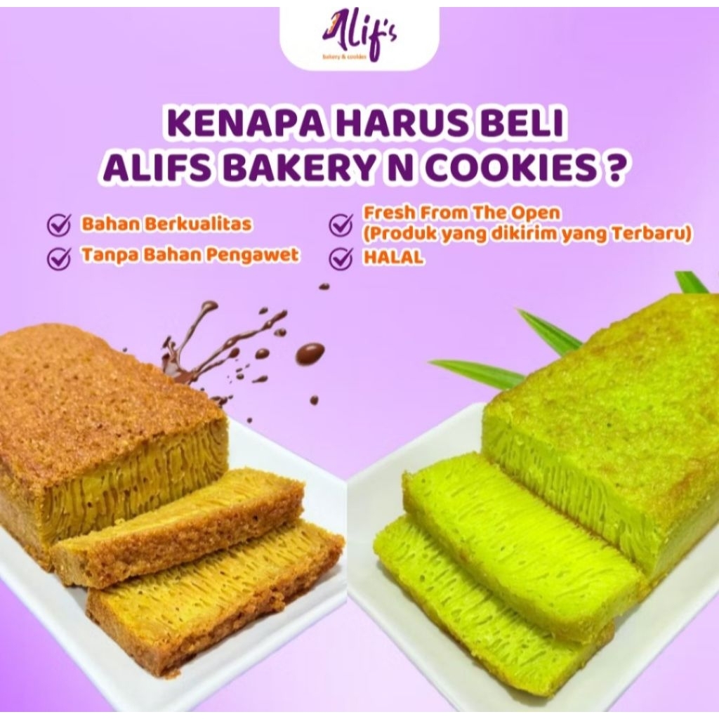 

Bika Ambon Alif's Cookies and Bakery