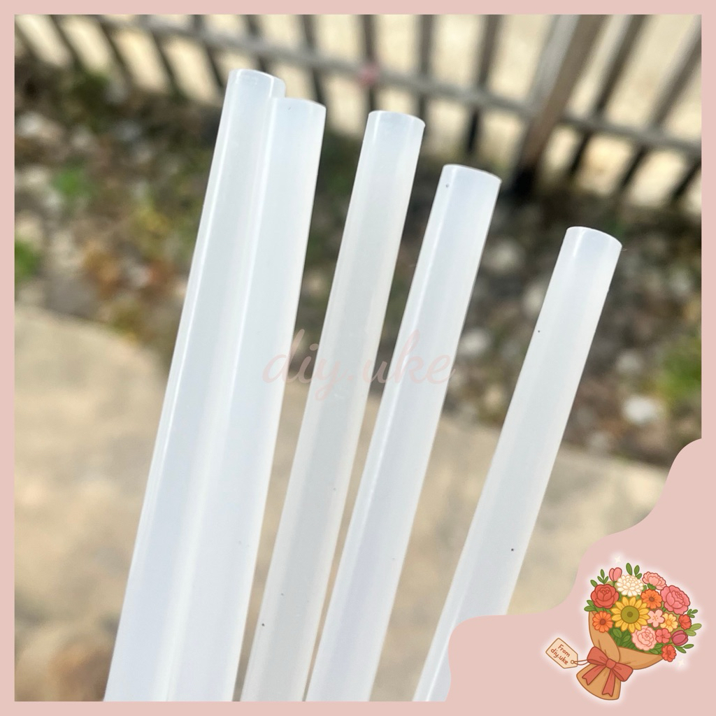 

{Ready} Isi lem tembak kecil / Refill lem tembak 0,7 mm / Hasil akhir bening