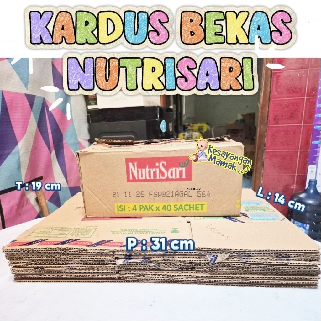 

KARDUS BEKAS NUTRISARI