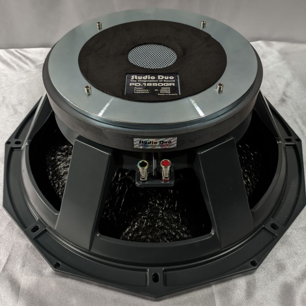 speaker 18 inch STUDIO DUO PD 1850GR VC 5 IN / PD 1850GR DAUN COATING ANTI AIR ORIGINAL