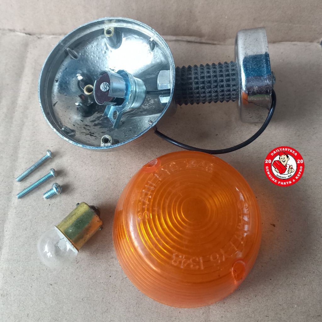 LAMPU SEIN SEN RITING BELAKANG HONDA PITUNG C70 C90 NOS TAIWAN BUKAN ORI