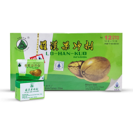 

LO HAN KUO 12S BOX / PANAS DALAM / BATUK / HERBAL