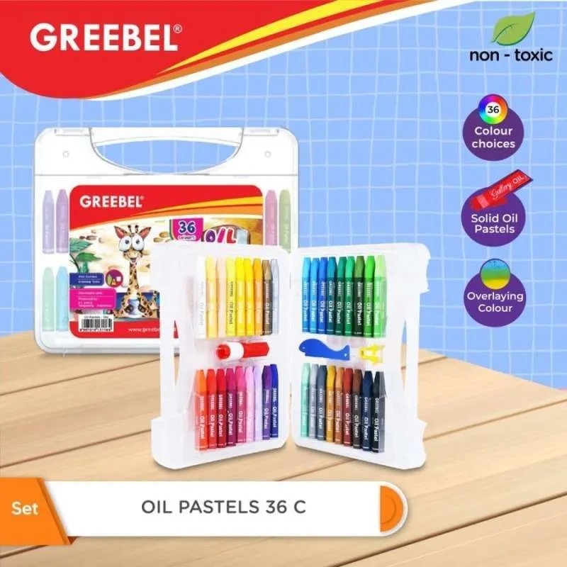 

GREEBEL CRAYON 36 WARNA