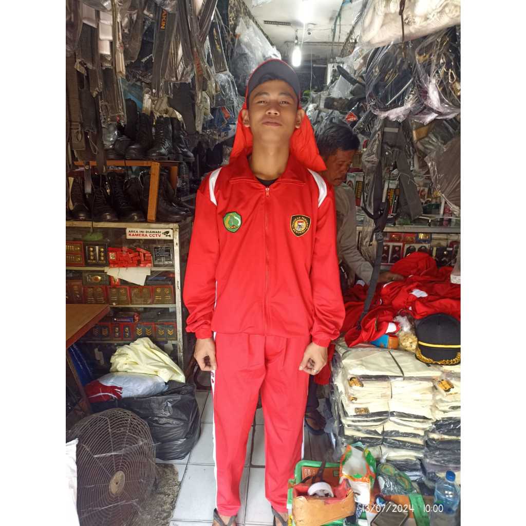 Seragam Lapangan Paskibra - Seragam Latihan Paskibra - Baju Dan Celana Latihan Paskibra