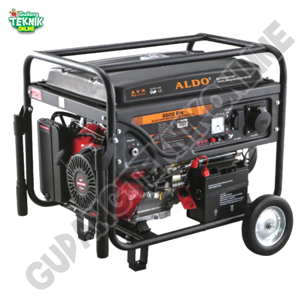 Genset 5800Watt ALDO 8800BM BLACK PANTHER / Power Generator Genset 5800Watt Gasoline Generator 5800 